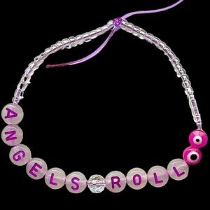 Cruel Summer Eras Tour Homemade Stretchy Friendship Bracelet Glow in the Dark